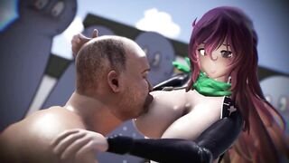 【MMD R-18 SEX DANCE】Delicious Big Tits Sweet Tasty Pleasure Intense Ass [CREDIT BY] Taka84_mmd