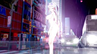 0477 - 【R-18 MMD】Genshin Impact Ayaka 神里绫华 AOA-excuse me