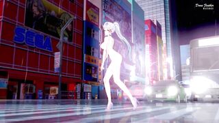 0477 - 【R-18 MMD】Genshin Impact Ayaka 神里绫华 AOA-excuse me