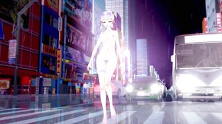 0477 - 【R-18 MMD】Genshin Impact Ayaka 神里绫华 AOA-excuse me