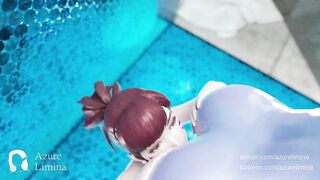Overwatch Futa Shower Threesome Scene