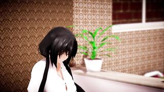kurumi tokisaki sloppy titty fuck POV - 3D