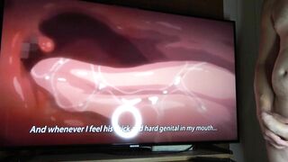 EP 34 - Watching Hentai JAPANESE TEEN Swallowing Cum And PISSING PANTIES es TRAILER
