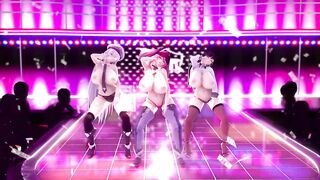 mmd r18 big ass shaking and clapping 3d hentai