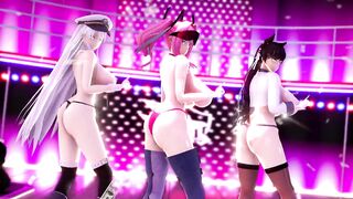mmd r18 big ass shaking and clapping 3d hentai