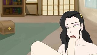 Four Element Trainer (Sex Scenes) Part 57 Asami Blowjob By HentaiSexScenes