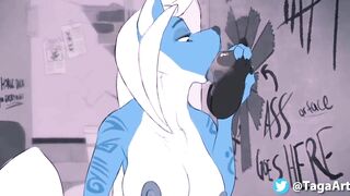 Furry deepthroat