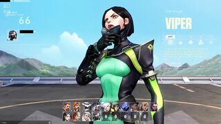 Viper - Valorant ryona - English/ Japanese 日本語/ Korean 한국어