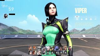 Viper - Valorant ryona - English/ Japanese 日本語/ Korean 한국어