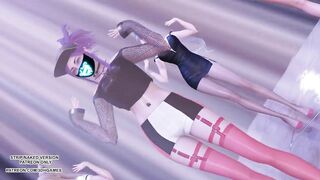 MMD G Reyish - KKILI KKILI Sexy Kpop Hot Dance Ahri Kaisa Seraphine KDA League of Legends