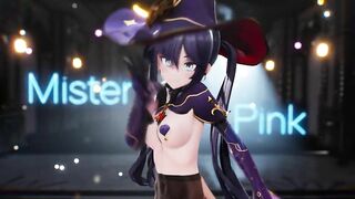 0005 -【R18-MMD】MisterPink - Genshin Impact 原神 Mona #1