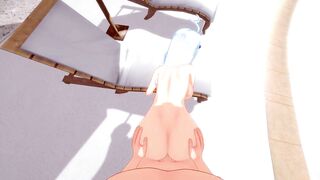 GOING DEEP INSIDE ANGEL SORANO ASS, SHE LOVES IT HENTAI FAIRY TAIL