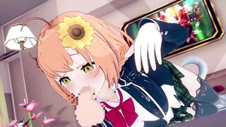 【Vtuber 本間ひまわり】本間ひまわりがイチャイチャセックスするだけ2