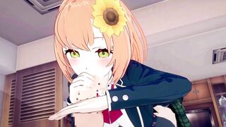 【Vtuber 本間ひまわり】本間ひまわりがイチャイチャセックスするだけ2