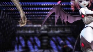 【MMD】Haku & Luka & Teto - Follow the leader【R-18】