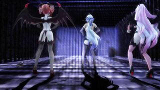 【MMD】Haku & Luka & Teto - Follow the leader【R-18】