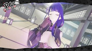 0020 -【R18-MMD】Genshin Impact 原神 Raiden Shogun/Mei 雷电将军 #1