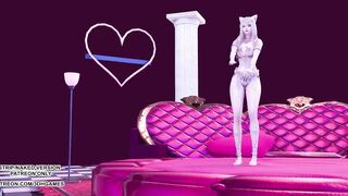 [MMD] Anitta - Paradinha Ahri Kda Sexy Erotic Dance 4K 60FPS