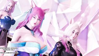 [MMD] GFRIEND - MAGO Ahri KDA Hot Kpop Dance 4K 60FPS