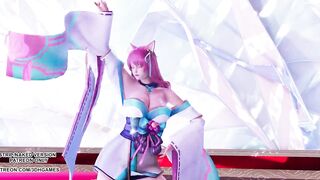 [MMD] GFRIEND - MAGO Ahri KDA Hot Kpop Dance 4K 60FPS