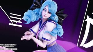 [MMD] Fiestar - Apple Pie Gwen League Of Legends Erotic Dance Kpop