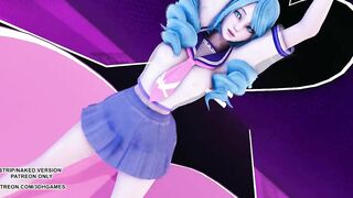 [MMD] Fiestar - Apple Pie Gwen League Of Legends Erotic Dance Kpop