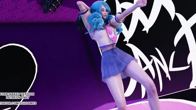 [MMD] Fiestar - Apple Pie Gwen League Of Legends Erotic Dance Kpop