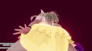 [MMD] MajorLazer - Sua Cara Ahri Kaisa Seraphine KDA Sexy Hot Dance League of legends Hentai