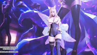 [MMD] Kara - Lupin Ahri KDA League of Legends Sexy Kpop Dance