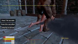Wicked Island [v0.1] [RawDarkness] Furry monster horsecock orc part 1