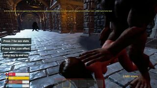 Wicked Island [v0.1] [RawDarkness] Furry monster horsecock orc part 1