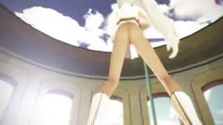 【MMD】Weiss Schnee Poledance【R-18】