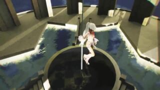 【MMD】Weiss Schnee Poledance【R-18】