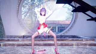 0038 -【R18-MMD】Honkai Impact 3 APHO Raiden Mei 崩坏3 雷电芽衣 #2