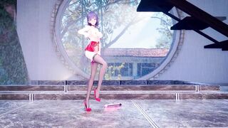 0038 -【R18-MMD】Honkai Impact 3 APHO Raiden Mei 崩坏3 雷电芽衣 #2