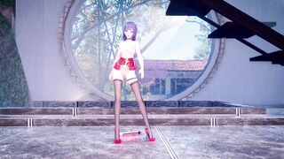 0038 -【R18-MMD】Honkai Impact 3 APHO Raiden Mei 崩坏3 雷电芽衣 #2