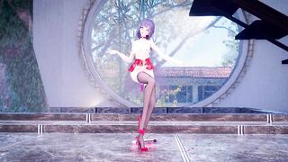 0038 -【R18-MMD】Honkai Impact 3 APHO Raiden Mei 崩坏3 雷电芽衣 #2