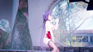 0038 -【R18-MMD】Honkai Impact 3 APHO Raiden Mei 崩坏3 雷电芽衣 #2