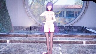 0038 -【R18-MMD】Honkai Impact 3 APHO Raiden Mei 崩坏3 雷电芽衣 #2