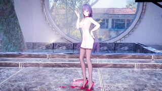 0038 -【R18-MMD】Honkai Impact 3 APHO Raiden Mei 崩坏3 雷电芽衣 #2