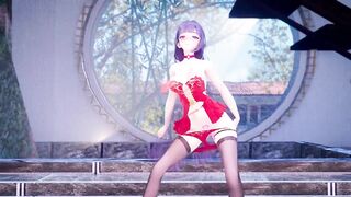 0038 -【R18-MMD】Honkai Impact 3 APHO Raiden Mei 崩坏3 雷电芽衣 #2