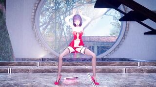 0038 -【R18-MMD】Honkai Impact 3 APHO Raiden Mei 崩坏3 雷电芽衣 #2