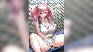 0031 -【R18-2D】Azur Lane 碧蓝航线 Bremerton 布雷默顿 sex animation #1