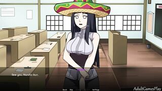 Kunoichi Trainer P2. Hinata Fucked In Study Class