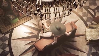 Busty BBW Jill Fucks Horny Lady D's World Record Futa Cock in Her Castle