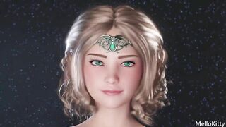 Busty Blonde Elf's First Time Monster Cock Experience - Extreme Squirting Orgasm