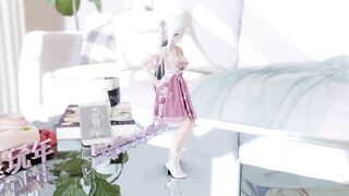 0061 -【R18-MMD】Re: Zero Emilia 愛蜜莉雅 #1