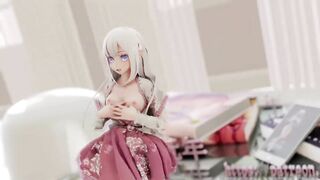 0061 -【R18-MMD】Re: Zero Emilia 愛蜜莉雅 #1