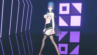 0051 -【R18-MMD】Honkai Impact 3 APHO Raiden Mei 崩坏3 雷电芽衣 #3