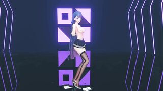0051 -【R18-MMD】Honkai Impact 3 APHO Raiden Mei 崩坏3 雷电芽衣 #3
